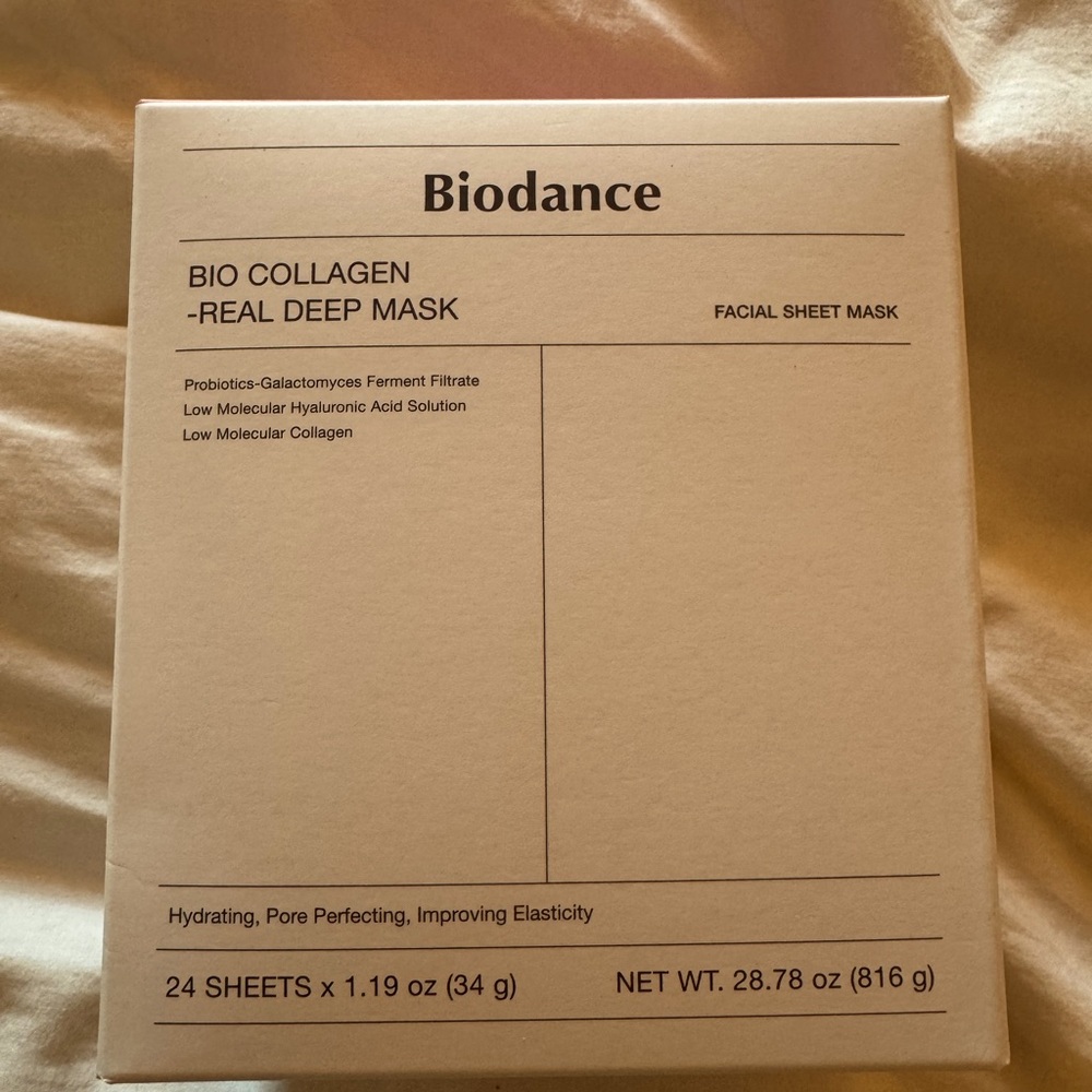 NIB BIODANCE 24 Sheet Masks
